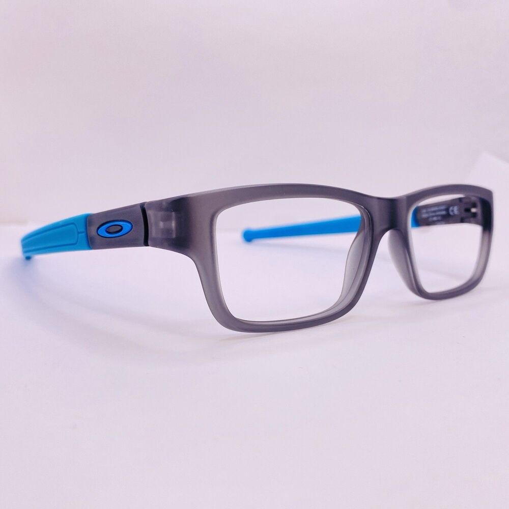 Oakley Marshall XS Eyeglasses Youth OY8005-0247 Satin Grey Smoke Blue 47-14-128